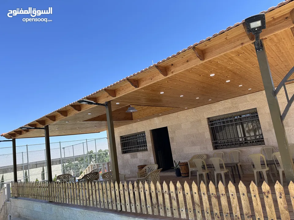 مزرعة وشاليه جنة النعيم طريق المطار للايجار اليومي