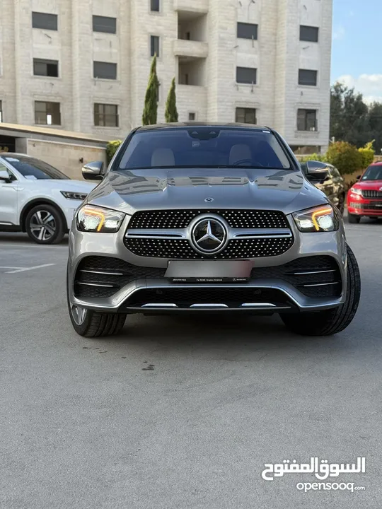 مارسيدس GLE 350e ترخيص 2022 محرك 2000 هايبرد plug in/يقطع على الشحنه 99 كيلو متر