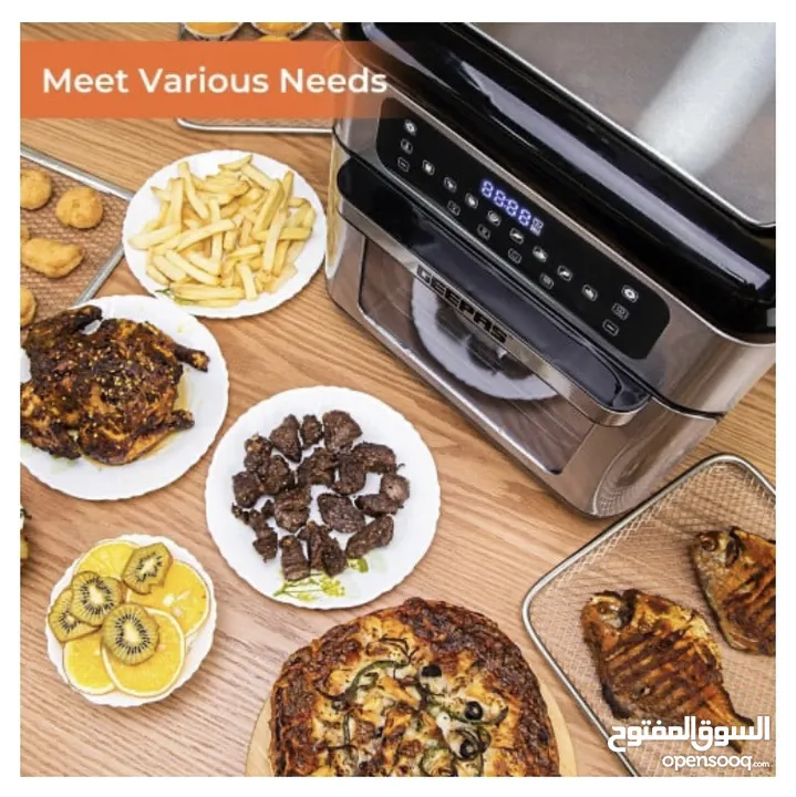 فرن قلايه هوائيه air fryer oven 9 in 1