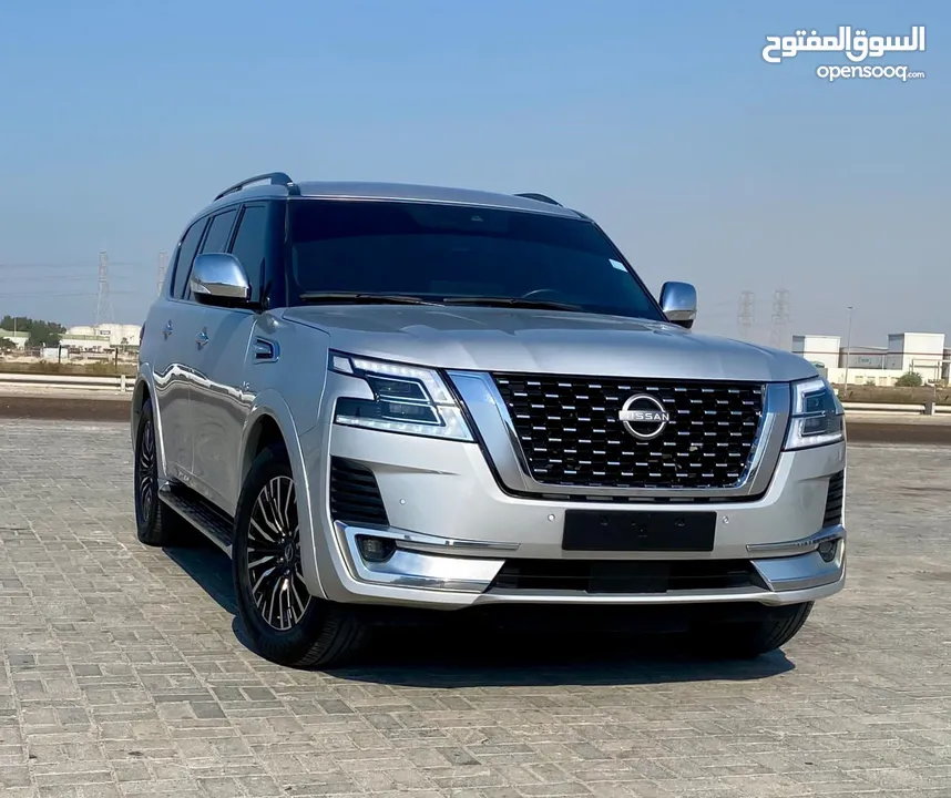 نيسان ارمادا SV 2021 محول نيسان بترول 2022 من لخارج وداخل  اصلي  4X4