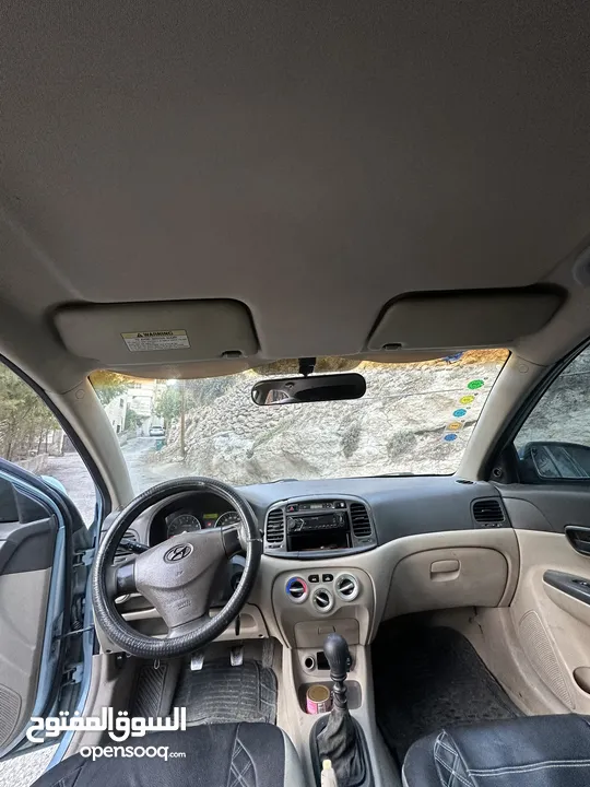 بس بدفعه 10 آلاف والباقي شكات هونداي اكسنت 2007 جديده صلاه النبي