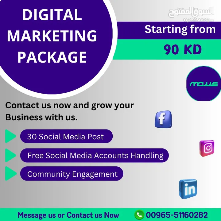 Social Media Digital Marketing Package