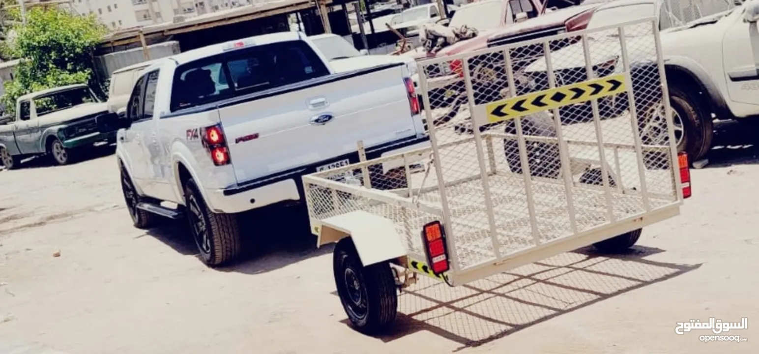 single quad raptor bike trailer