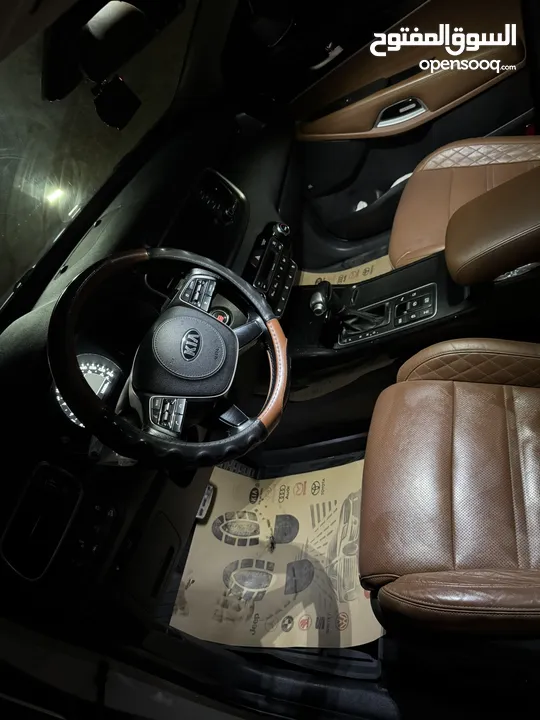 جب كيا سيرونتو موديل 2019مطور 2200ديزل دفع رباعي فل الفل ولا ناقصو اي اضافة البيع بسسب السفر