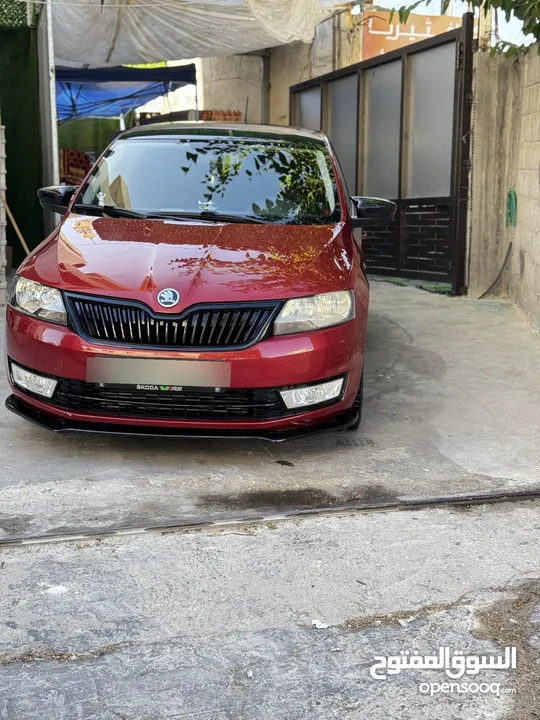 سكودا رابد 2014 ديزل 1600 تيربو