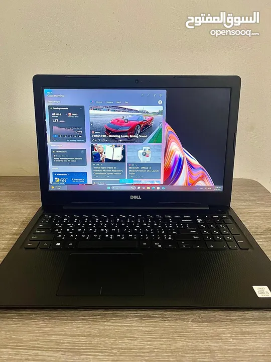 لابتوب حديث الجيل العاشر وبحالة الجديد تماما  Dell 3593 تخزين عالي ومواصفات عاليه
