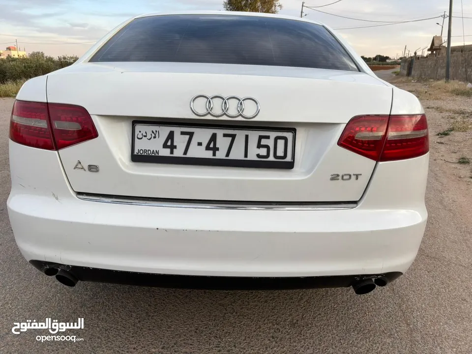 اودي A6موديل 2010 فحص 2جيدو2 دقه عراس بدون  رقم مميز بسعر مغري
