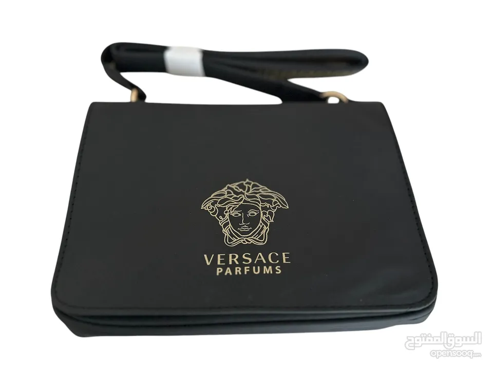 جزدان اصلي جديد باوراقه ماركة فيرزاتشي من سيفورا Versace perfume handbag