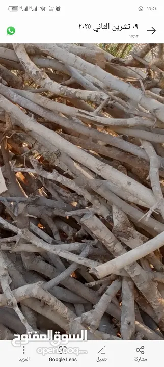 تشكيلة حطب للبيع