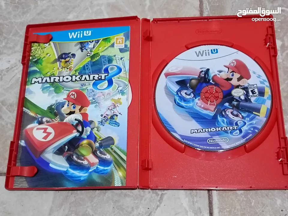 ألعاب Nintendo wii u بحالة ممتازة