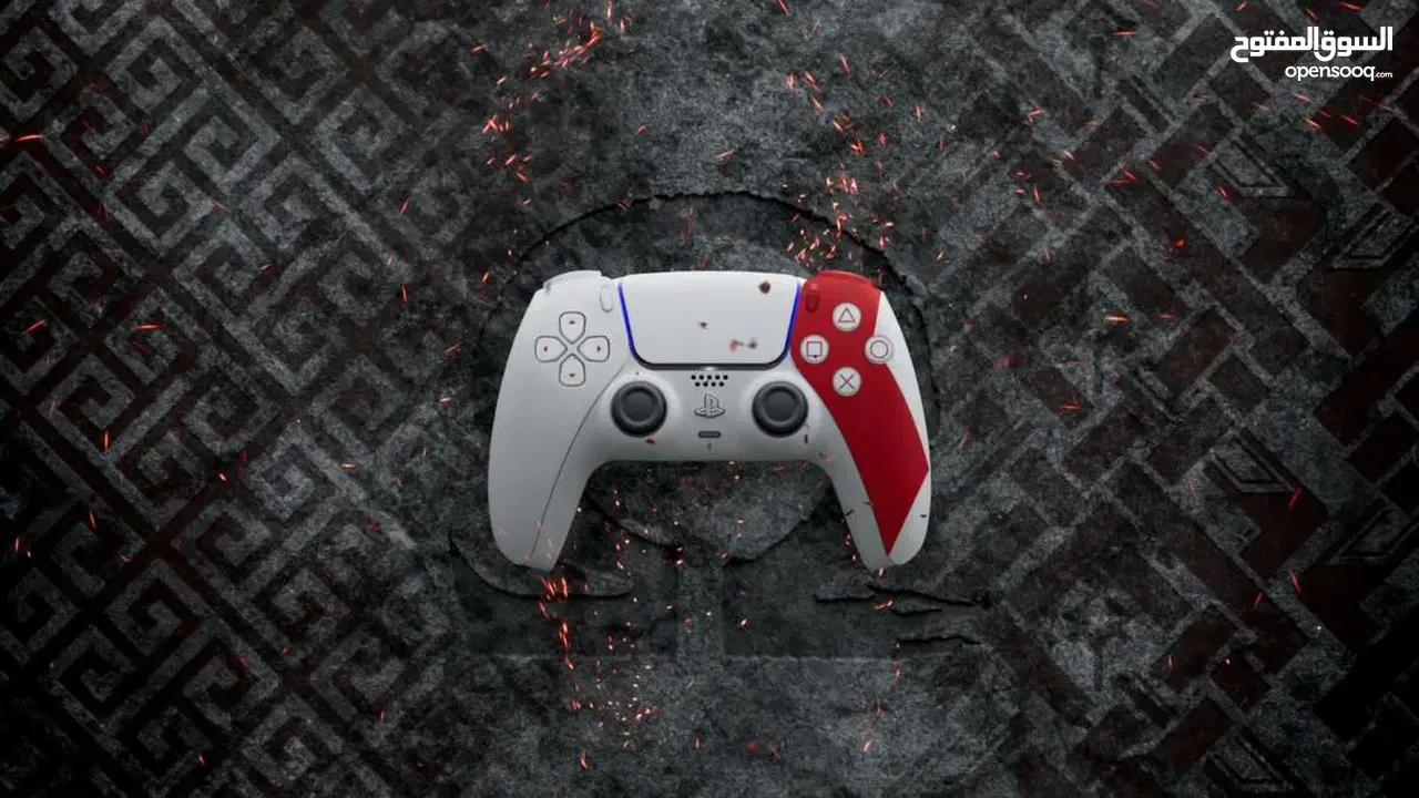 يد تحكم بلايستيشن 5 إصدار خاص God of War – تصميم حصري وأداء عالي