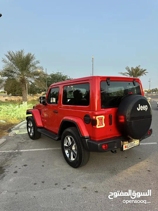 Jeep Wrangler Sahara Full insurance  KM / 66 only سيرفس  باكج  100 الف او 2026