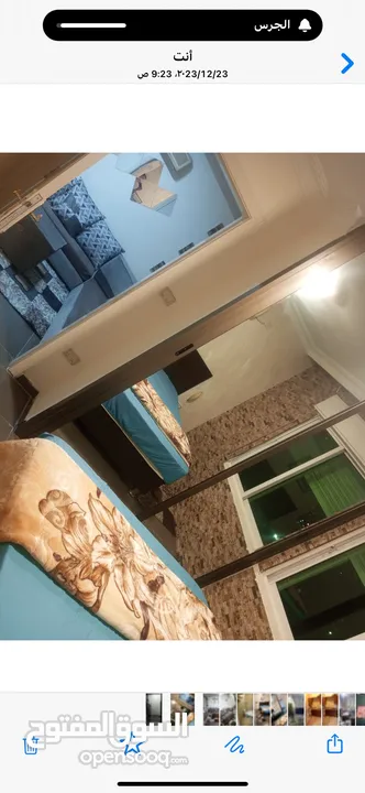استوديو مفروش للإيجار الجامعه الاردنيه بسعر مغري
