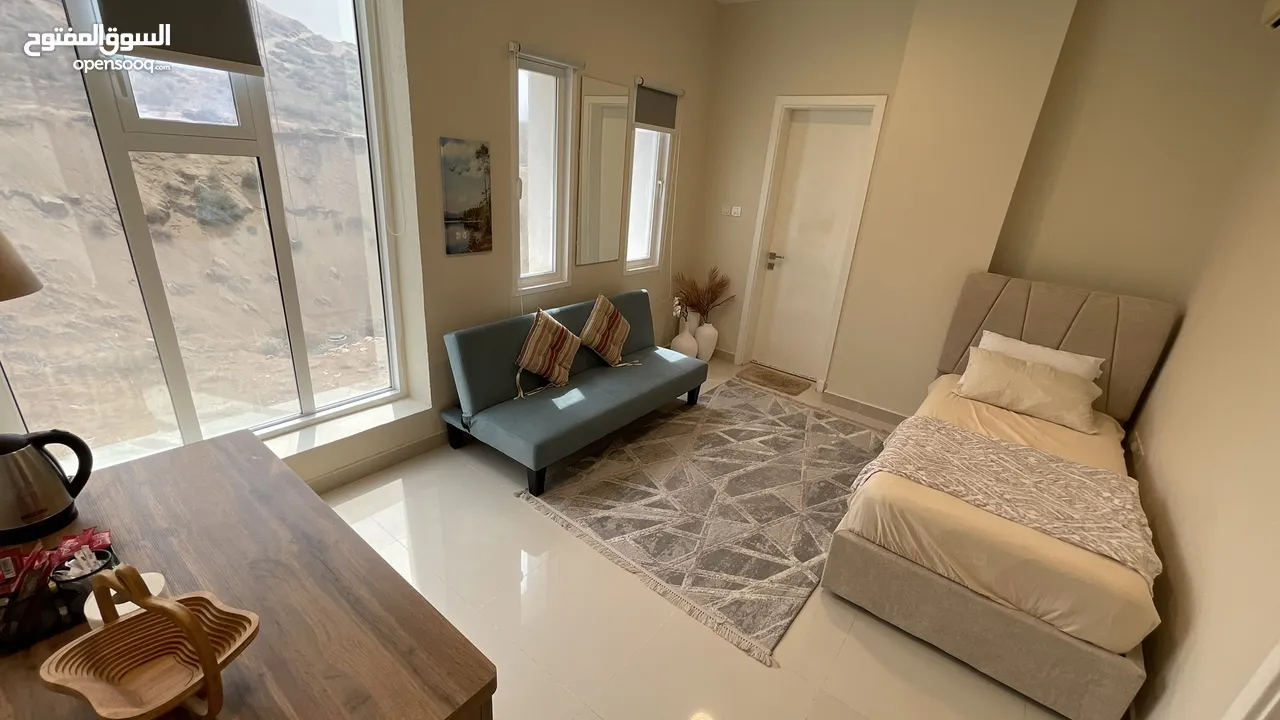 شقة فاخرة للإيجار اليومي في كثبان بوشر، مسقط Deluxe flat- sand dunes view daily rent Muscat, Bosher