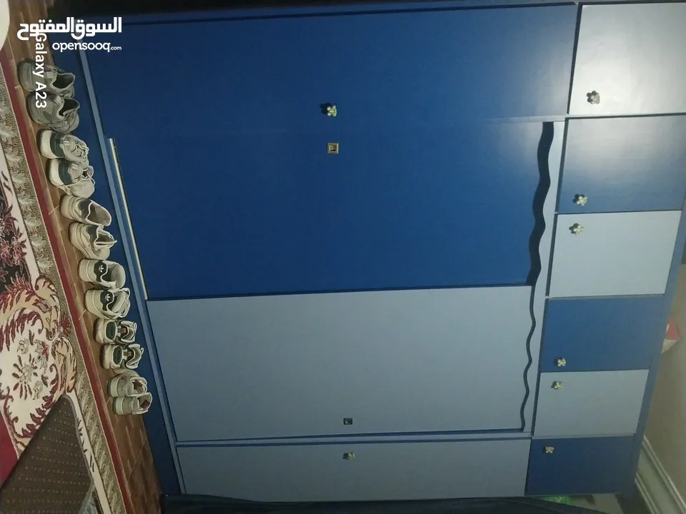 غرفة نوم شبابي خشب لاتيه نظيف