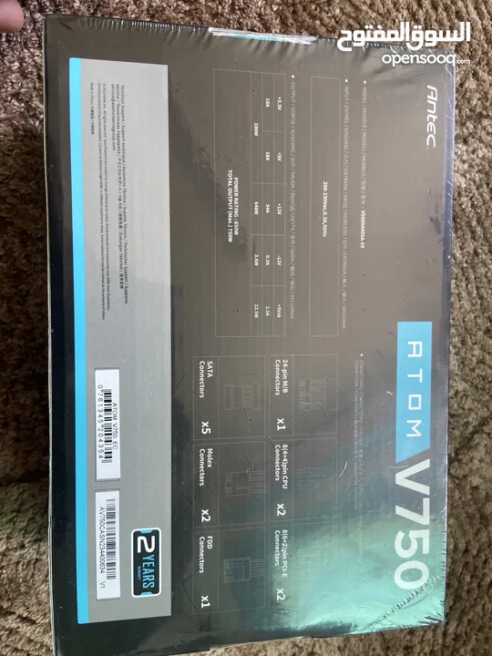 انتيك اتوم  انتيك اتوم v750 Antec atom  انتيك اتوم  انتيك اتوم v750 Antec atom Antec atom v750 واط