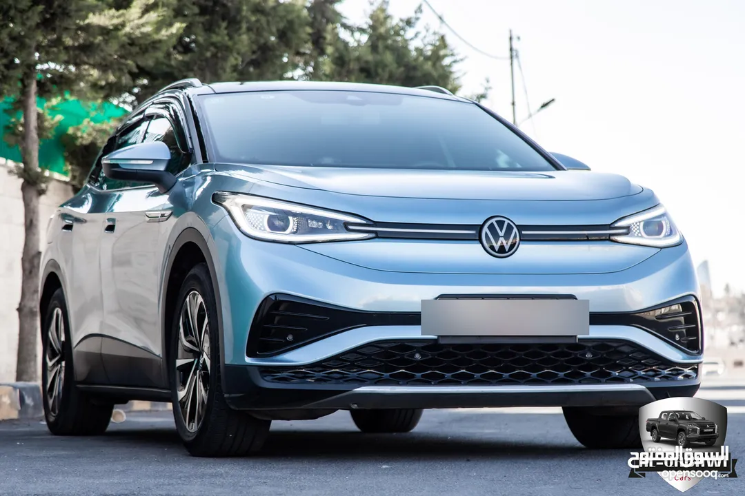 Volkswagen ID.4 X Pure 2021   السيارة بحالة ممتازة جدا و قطعت مسافة 56,000 كيلو متر