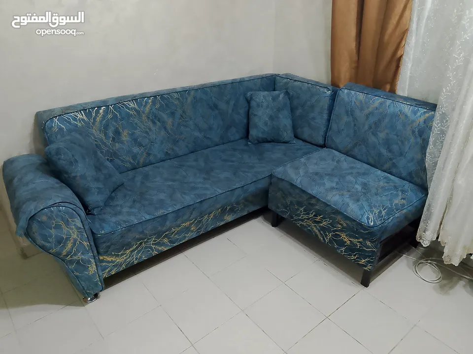 صوفيات حديد تفصيل حرف L بحالة الجديد يصلح