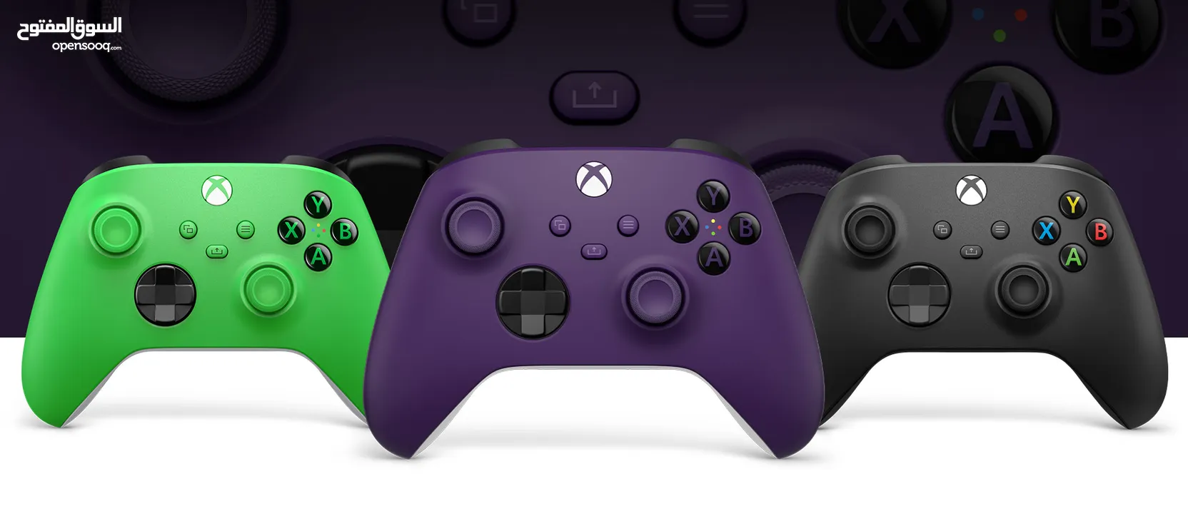 يد تحكم Xbox Carbon Series أصلية  ألوان مميزة + توصيل سريع لكافة المناطق Office One