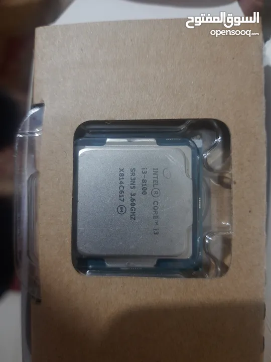 Intel Core i3-8100 Processor جيل ثامن  ر