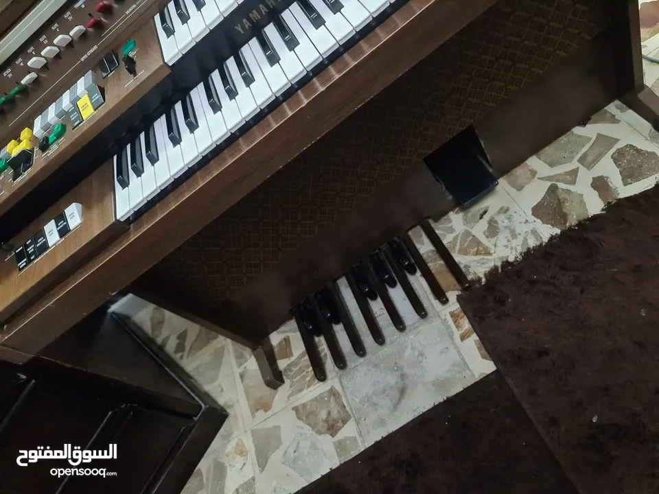 بيانو YAMAHA ELECTONE ياباني بحالة الوكالة ولا غلطة شغال كامل