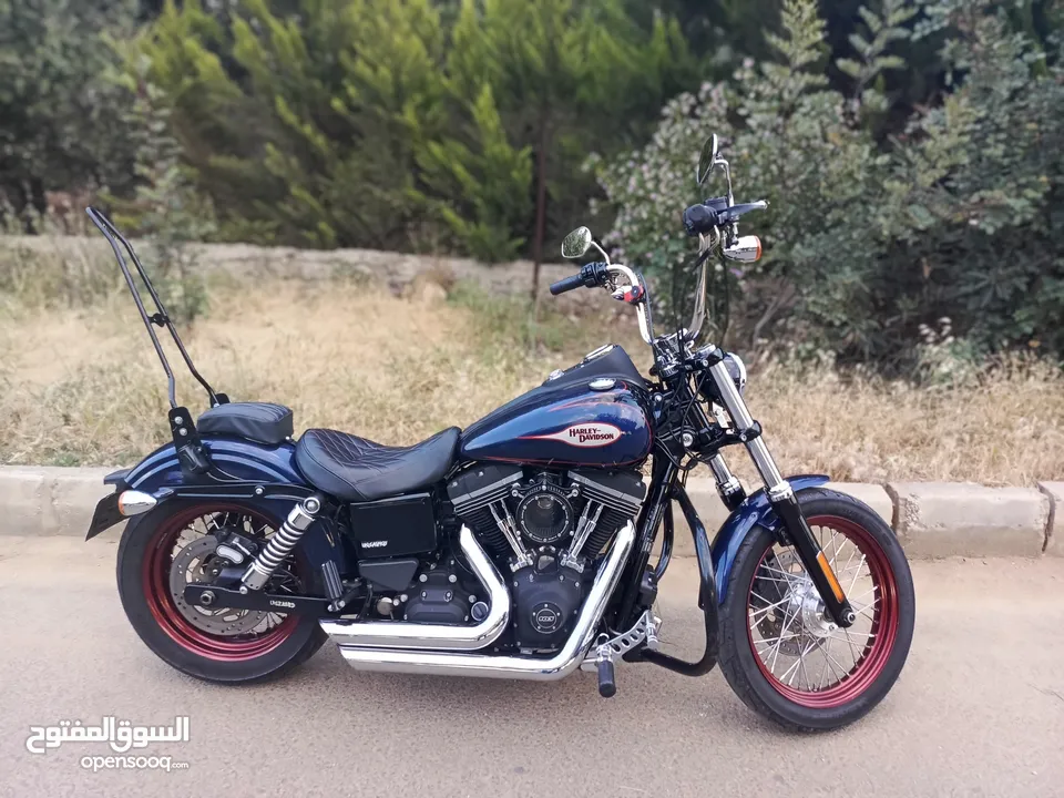 Harley Davidson street bob 2013.1700ccبحاله الوكاله