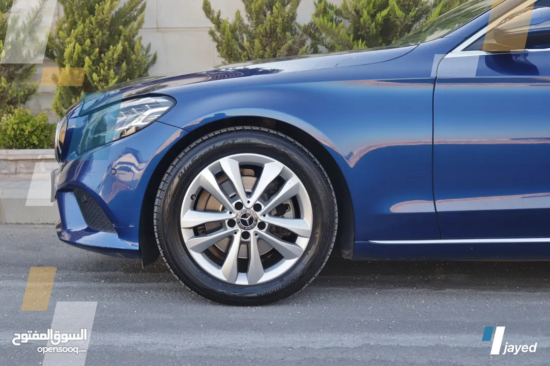مرسيدس/Mercedes C200 (2020) 1500 CC Turbo / Mild Hybrid    95000 KM  Exterior: Brilliant Blue