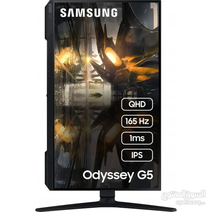 من افضل شاشات الجيمنج Samsung G5 2K 165Hz ,بسعر مغري كفالة 3 سنوات