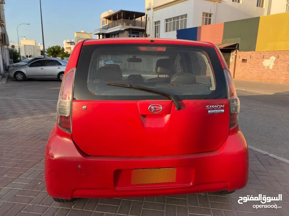 DAIHATSU SIRION 2008  Sell for car Emergency