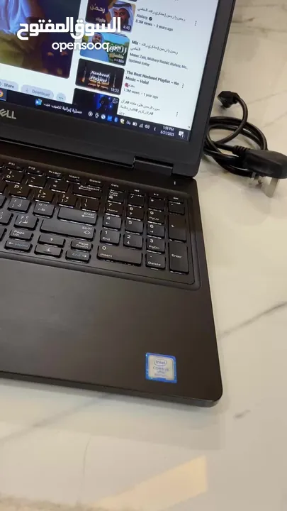 لابتوب موصفات عالي من ديل فئة LATITUDE Core i5 GEN 8 RAM 16 شاشة كبيره افضل سعر 199