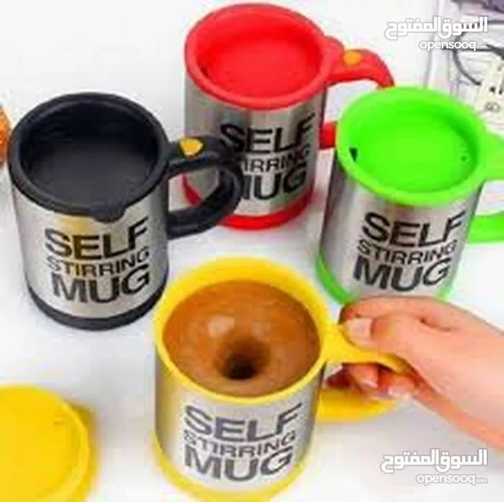 مج كوب  خلاط تحضير نسكافيه و كبتشينو  3 بواحد  و حصول على رغوه كثيفه يعمل على البطاريه