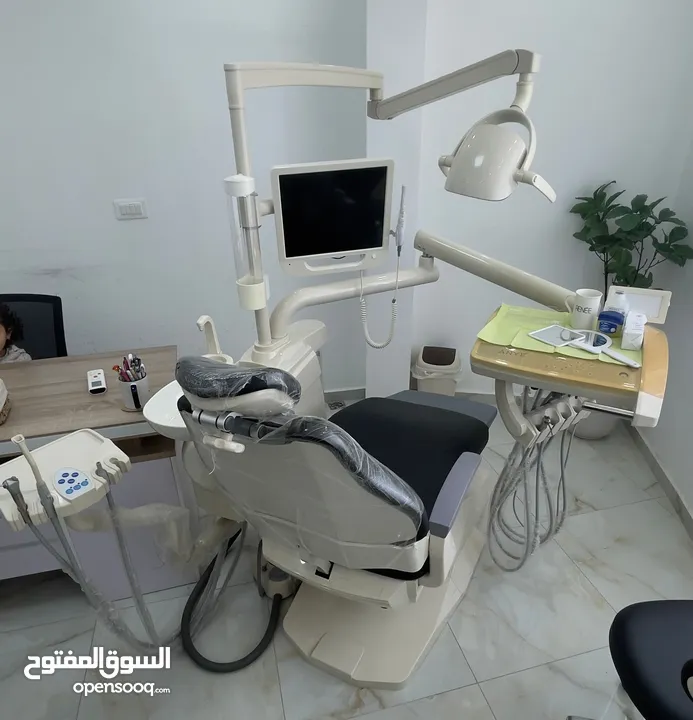 كرسي اسنان + جهاز اشعة