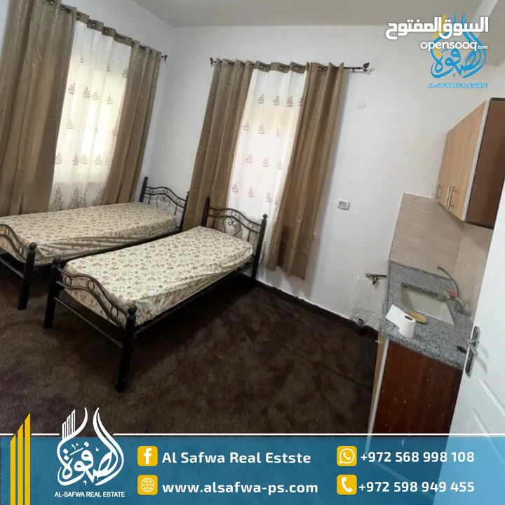 استديو مفروش. للايجار فقط طالبات او موظفات - شارع نابلس