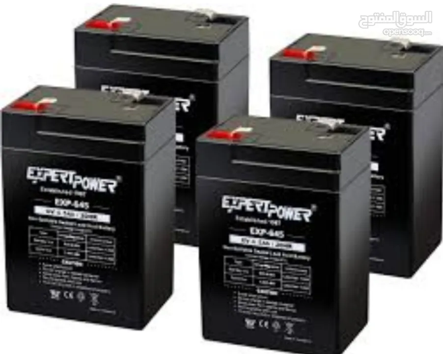 متوفر بطاريات شحن سيارات اطفال 12v6v