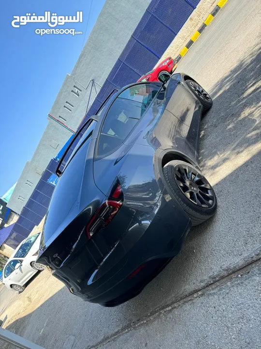 Tesla Model Y 2021 Long Range Dual Motor   B+جمرك جديد ، فحص كامل اوتوسكور