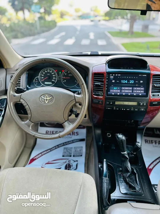 Toyota Prado VX V6 4WD Year-2008 Engine-4.0L(V6 cylinder )4 wheel drive model Jeep in good condition