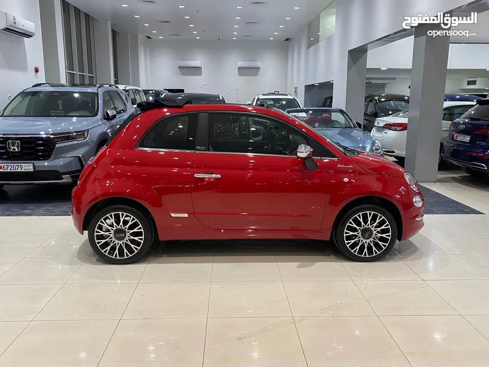 Fiat 500C 2022 (Red)