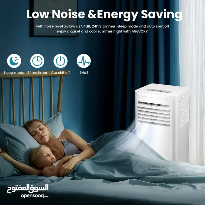 مكيف الغاز  المتنقل الكترا A+ حامي بارد طن تقريبا  فعلي 900 btu