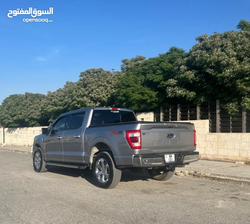 FORD F-150 2021 Lariat  Hybrid POWER-BOOST  فورد f150 بحال الوكاله- بدون الرقم