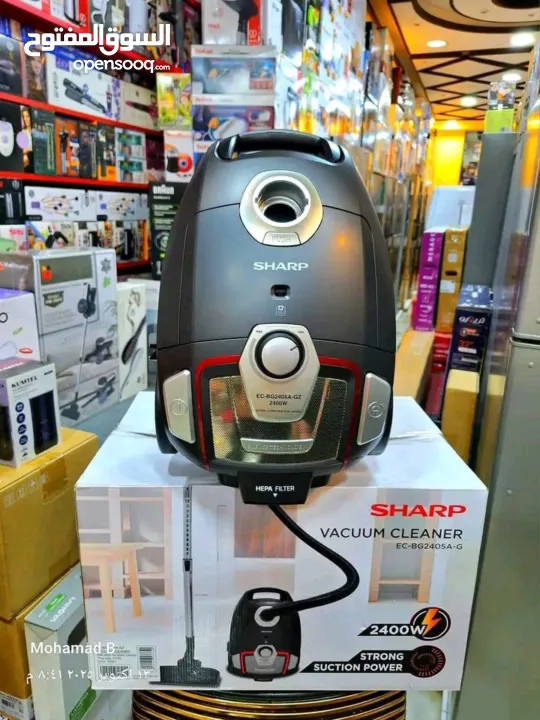 كميات وتشكيلات ضخمة من المكانس الكهربائية بمختلف انواعها