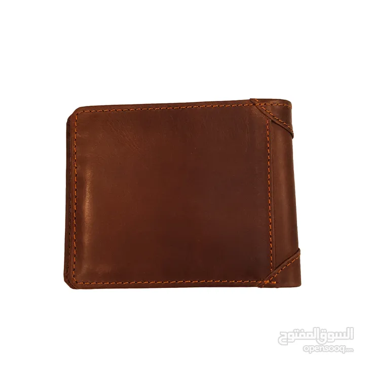 Dexter Bi-Fold Leather Wallet and Card Holder - Slim Fit Size