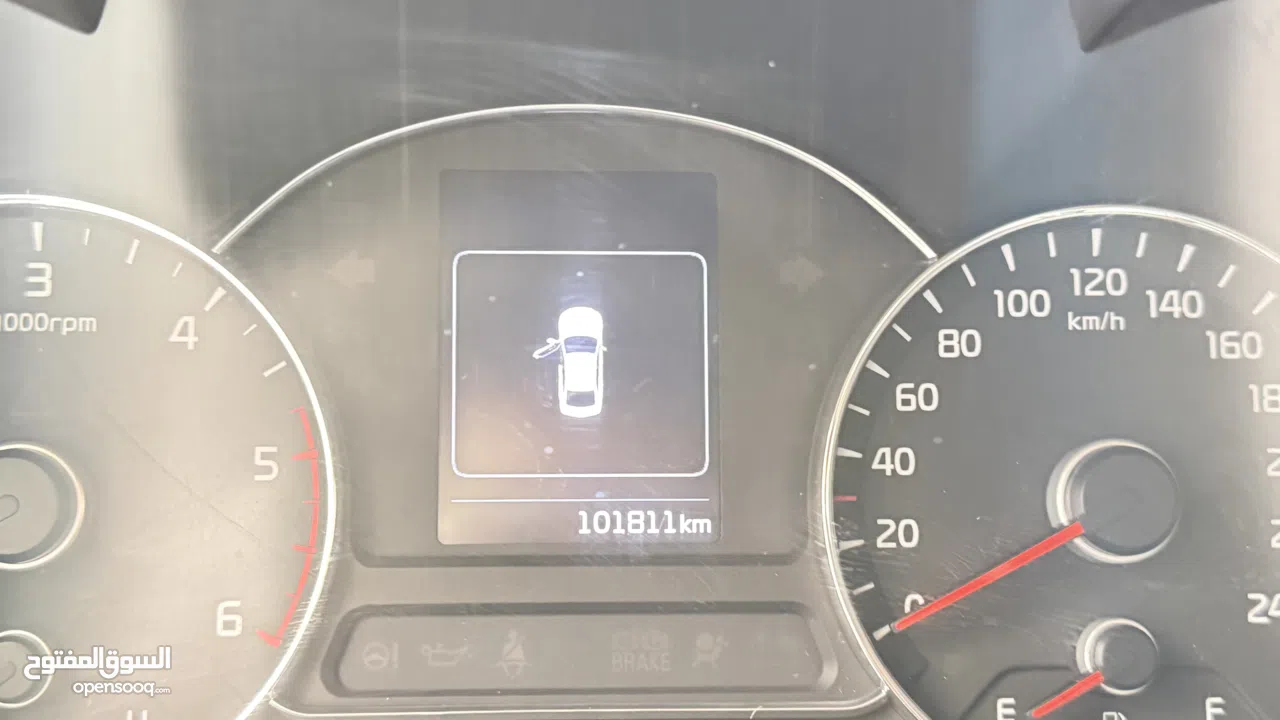 كيا سيراتو k3 ديزل 2017 نخب عداد قليل