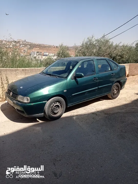 بولو كلاسيك موديل 2000 مطور جديد بنزين 1600 جير عادي سعر حرق 9000 شيكل  مرخصة شهرين او بدون 6000