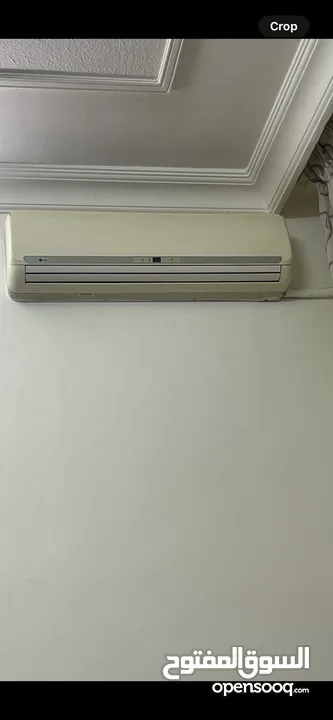 مكيف (ال جي) 1.5طن بحالة ممتازة