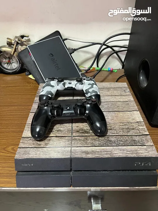 Used PS4   With 2 remotes