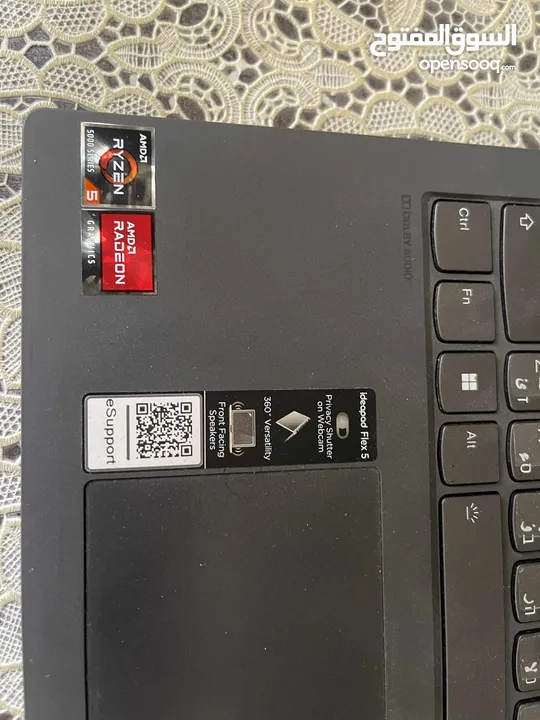 لابتوب لينوفو ideapad flex 5  toch screen 360