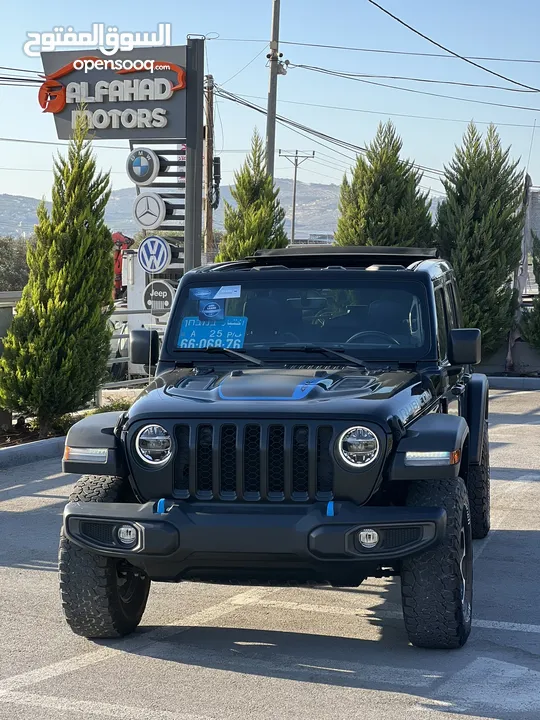 Jeeb rubicon hybrid جيب روبيكون هايبرد  فل اضافات  Plug in hybrid
