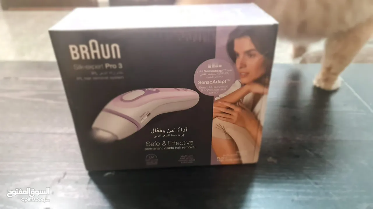 Braun PL3011 Silk-Expert Pro 3 Legs body and face hair removal