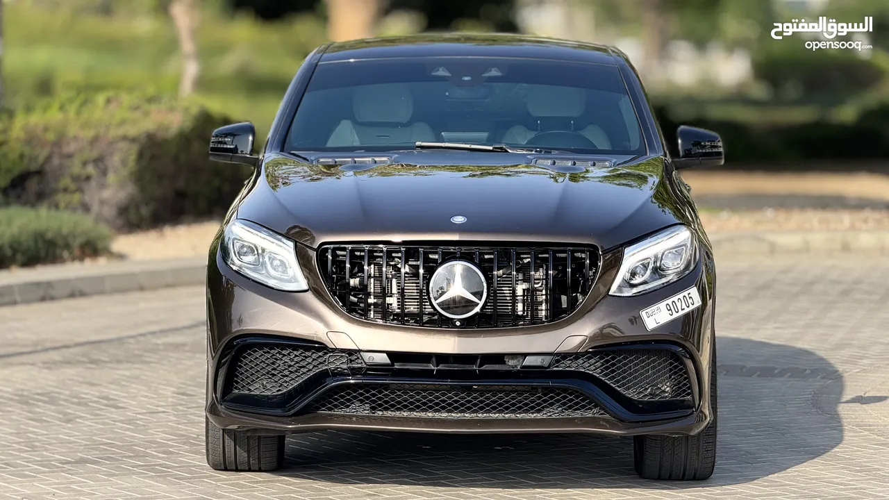 Mercedes Benz GLE AMG 63S Coupe 2016 GCC Service History Fiber Carbon Special Edition