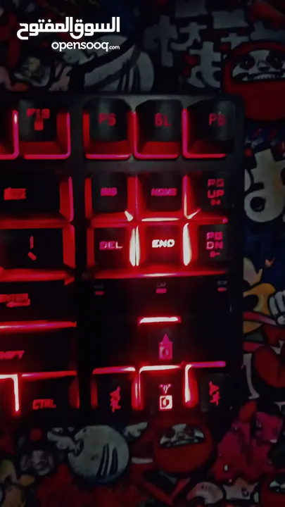 "عيش تجربة اللعب الكاملة مع كيبورد RGB بإضاءة متغيرة وتحكم كامل"